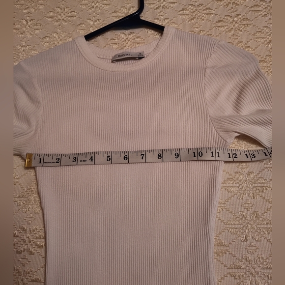 Bershka white ribbed body suit - Picture 4 of 6